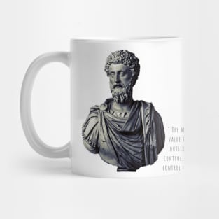 Great quote by Marcus Aurelius the great philosopher emperor Mug